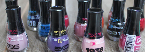 Bourjois 150 jaar: Speciale mini nagellak collectie!