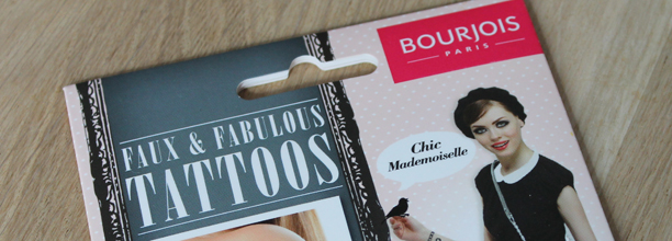 Bourjois Faux & Fabulous Tattoos ‘Chic Mademoiselle’