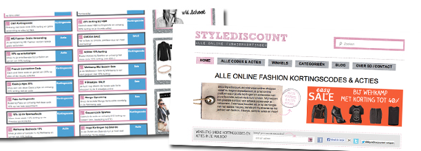 Tip: handige website Stylediscount.nl