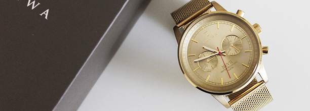 New in: Triwa Gold Nevil horloge