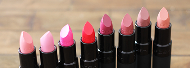 Gosh Velvet Touch Lipstick in 8 nieuwe kleuren