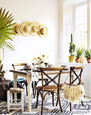 Geef een boho feeling aan je interieur