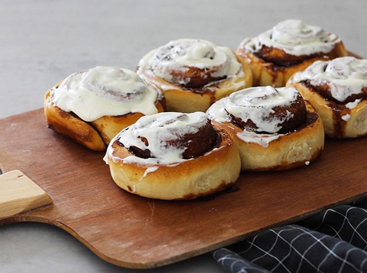 Heerlijke Cinnamon Rolls met een frisse icing