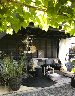 Inspiratie voor een overkapping in de tuin