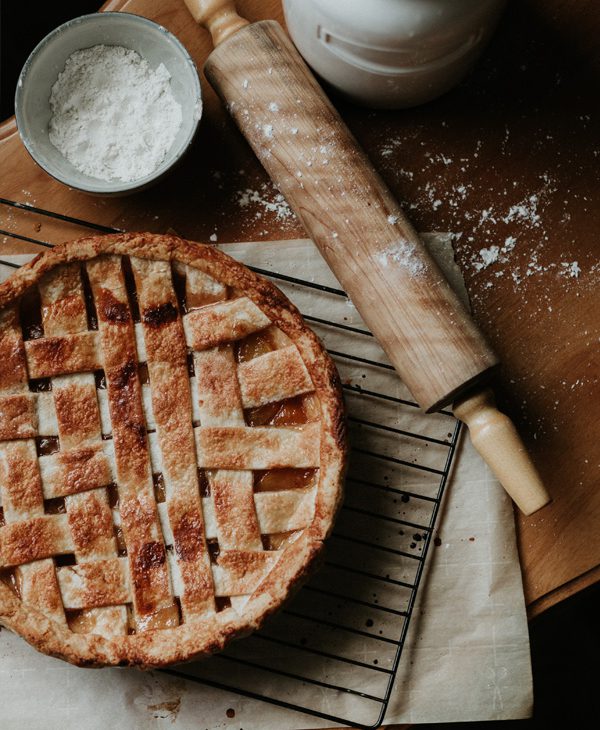 Een appeltaart met een frisse twist